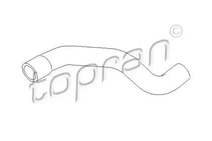 206 698 TOPRAN Шланг радиатора 206 698 TOPRAN Шланг радиатора