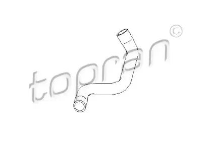 207 335 TOPRAN Шланг радиатора 207 335 TOPRAN Шланг радиатора