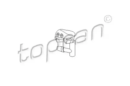 202 406 TOPRAN Распылитель воды для чистки, система очистки окон 202 406 TOPRAN Распылитель воды для чистки, система очистки окон