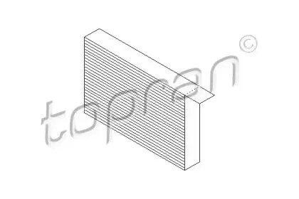 207 480 TOPRAN Фильтр, воздух во внутренном пространстве 207 480 TOPRAN Фильтр, воздух во внутренном пространстве
