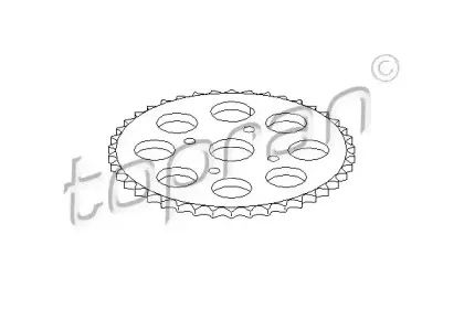 207 565 TOPRAN Шестерня, распределительный вал 207 565 TOPRAN Шестерня, распределительный вал