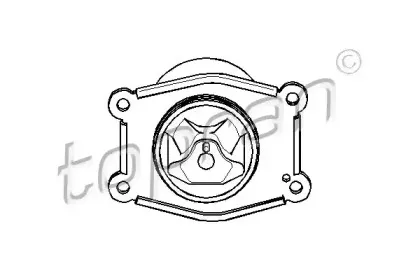 207 213 TOPRAN Подвеска, двигатель 207 213 TOPRAN Подвеска, двигатель