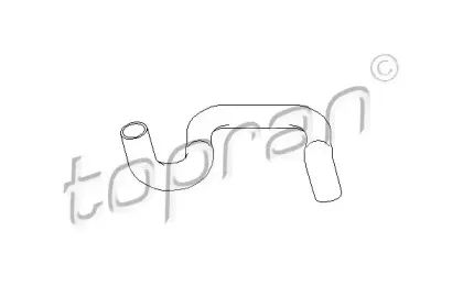 301 432 TOPRAN Шланг радиатора 301 432 TOPRAN Шланг радиатора
