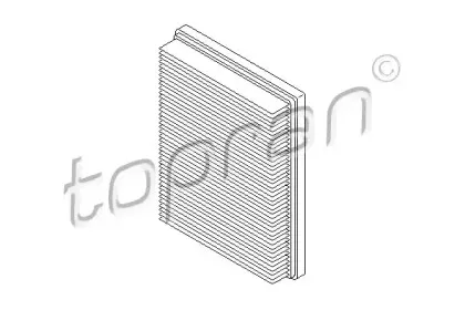 302 124 TOPRAN Воздушный фильтр 302 124 TOPRAN Воздушный фильтр