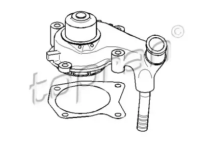301 513 TOPRAN Водяной насос 301 513 TOPRAN Водяной насос
