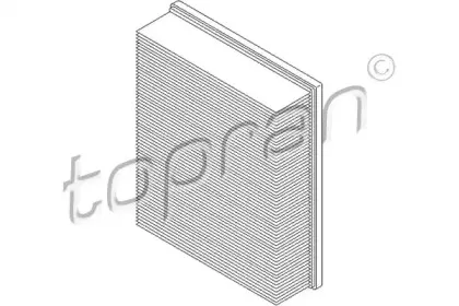 401 035 TOPRAN Воздушный фильтр 401 035 TOPRAN Воздушный фильтр