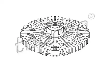 401 185 TOPRAN Сцепление, вентилятор радиатора 401 185 TOPRAN Сцепление, вентилятор радиатора