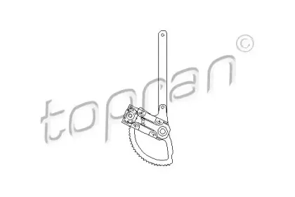 401 669 TOPRAN Подъемное устройство для окон 401 669 TOPRAN Подъемное устройство для окон