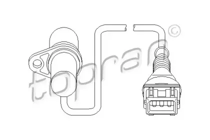 501 444 TOPRAN Датчик, положение распределительного вала 501 444 TOPRAN Датчик, положение распределительного вала
