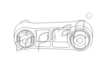 700 522 TOPRAN Подвеска, двигатель 700 522 TOPRAN Подвеска, двигатель