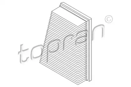 700 254 TOPRAN Воздушный фильтр 700 254 TOPRAN Воздушный фильтр