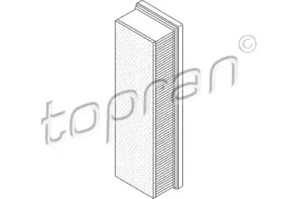 721 010 TOPRAN Воздушный фильтр 721 010 TOPRAN Воздушный фильтр