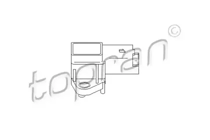 722 063 TOPRAN Датчик, давление во впускной трубе 722 063 TOPRAN Датчик, давление во впускной трубе