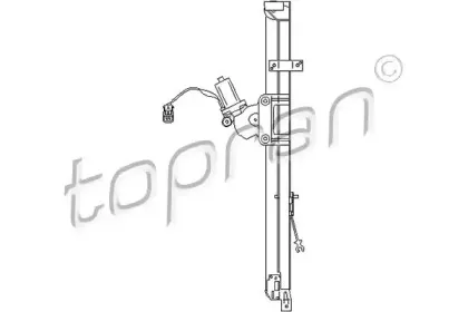721 765 TOPRAN Подъемное устройство для окон 721 765 TOPRAN Подъемное устройство для окон