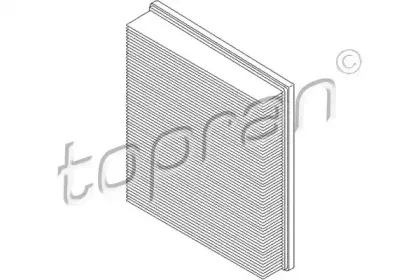 500 235 TOPRAN Воздушный фильтр 500 235 TOPRAN Воздушный фильтр