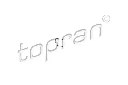 722 601 TOPRAN Шланг радиатора 722 601 TOPRAN Шланг радиатора