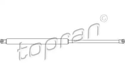 407 964 TOPRAN Газовая пружина, крышка багажник 407 964 TOPRAN Газовая пружина, крышка багажник