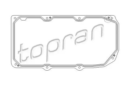 407 904 TOPRAN Прокладка, масляный поддон автоматической коробки передач 407 904 TOPRAN Прокладка, масляный поддон автоматической коробки передач