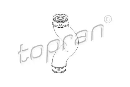 113 558 TOPRAN Трубка нагнетаемого воздуха 113 558 TOPRAN Трубка нагнетаемого воздуха
