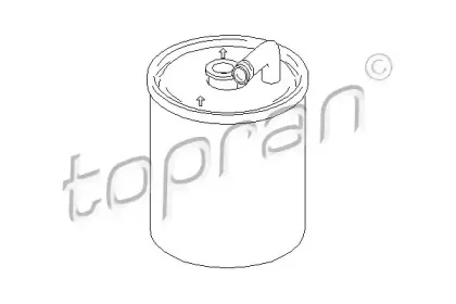 407 885 TOPRAN Топливный фильтр 407 885 TOPRAN Топливный фильтр