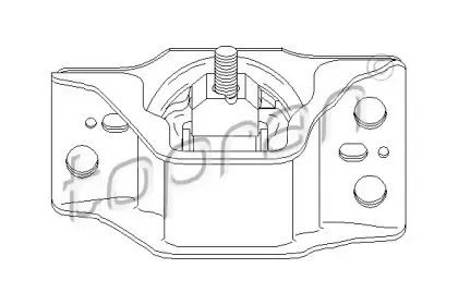700 727 TOPRAN Подвеска, двигатель 700 727 TOPRAN Подвеска, двигатель