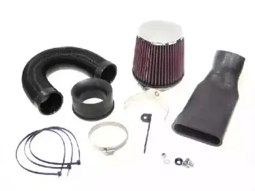 57-0393 K&N Filters Система спортивного воздушного фильтра 57-0393 K&N Filters Система спортивного воздушного фильтра