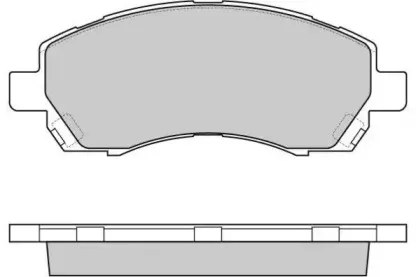 12-0820 E.T.F. Комплект тормозных колодок, дисковый тормоз 12-0820 E.T.F. Комплект тормозных колодок, дисковый тормоз