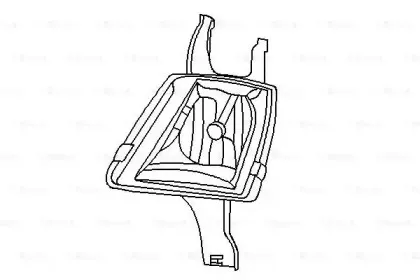 0 318 434 005 BOSCH Противотуманная фара 0 318 434 005 BOSCH Противотуманная фара