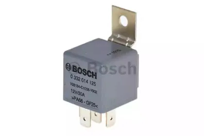 0 332 014 125 BOSCH Реле, рабочий ток 0 332 014 125 BOSCH Реле, рабочий ток