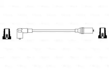 0 356 912 988 BOSCH Провод зажигания 0 356 912 988 BOSCH Провод зажигания