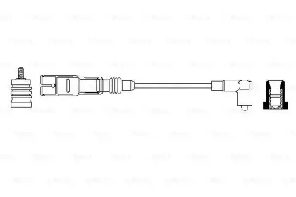 0356912890 BOSCH Провод зажигания 0356912890 BOSCH Провод зажигания