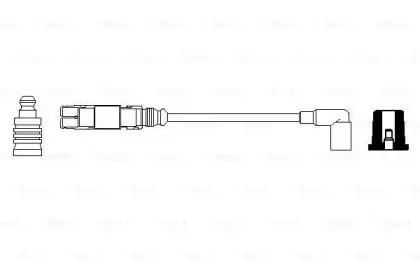 0356912999 BOSCH Провод зажигания 0356912999 BOSCH Провод зажигания