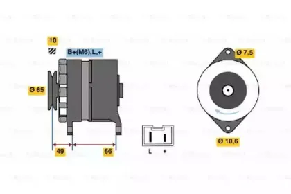0 986 032 310 BOSCH Генератор 0 986 032 310 BOSCH Генератор