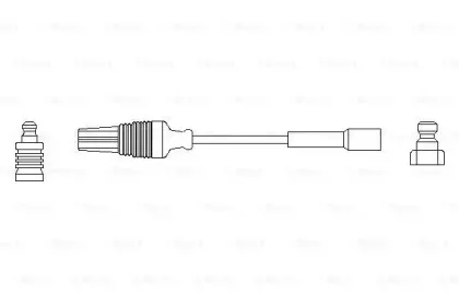 0 986 356 072 BOSCH Провод зажигания 0 986 356 072 BOSCH Провод зажигания