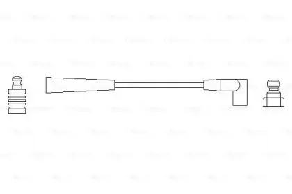 0 986 356 121 BOSCH Провод зажигания 0 986 356 121 BOSCH Провод зажигания