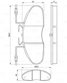 0 986 424 080 BOSCH Комплект тормозных колодок, дисковый тормоз 0 986 424 080 BOSCH Комплект тормозных колодок, дисковый тормоз