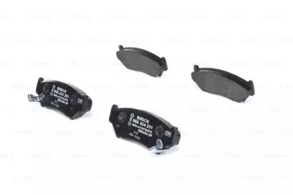 0 986 424 251 BOSCH Комплект тормозных колодок, дисковый тормоз 0 986 424 251 BOSCH Комплект тормозных колодок, дисковый тормоз