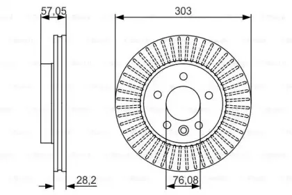 0 986 479 154 BOSCH Тормозной диск 0 986 479 154 BOSCH Тормозной диск