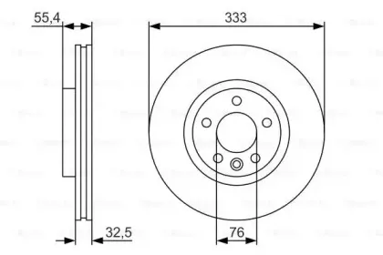 0 986 479 S72 BOSCH Тормозной диск 0 986 479 S72 BOSCH Тормозной диск