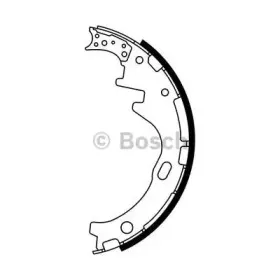 0 986 487 784 BOSCH Комплект тормозных колодок 0 986 487 784 BOSCH Комплект тормозных колодок
