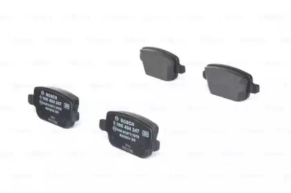 0 986 494 247 BOSCH Комплект тормозных колодок, дисковый тормоз 0 986 494 247 BOSCH Комплект тормозных колодок, дисковый тормоз