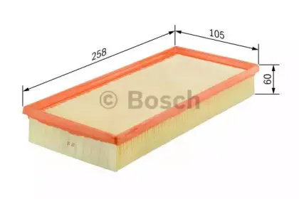 1 457 433 256 BOSCH Воздушный фильтр 1 457 433 256 BOSCH Воздушный фильтр