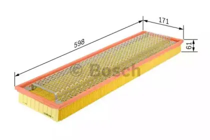 1 457 433 601 BOSCH Воздушный фильтр 1 457 433 601 BOSCH Воздушный фильтр