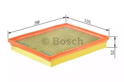 1 457 433 655 BOSCH Воздушный фильтр 1 457 433 655 BOSCH Воздушный фильтр
