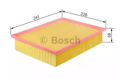1 457 433 690 BOSCH Воздушный фильтр 1 457 433 690 BOSCH Воздушный фильтр