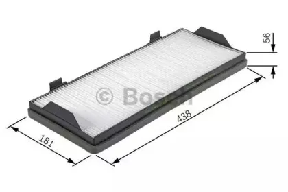 1 987 431 155 BOSCH Фильтр, воздух во внутренном пространстве 1 987 431 155 BOSCH Фильтр, воздух во внутренном пространстве