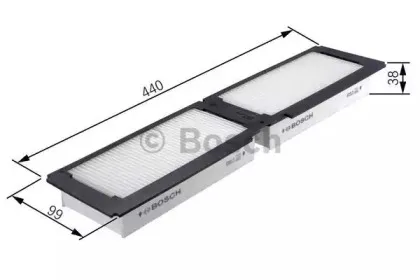 1 987 431 165 BOSCH Фильтр, воздух во внутренном пространстве 1 987 431 165 BOSCH Фильтр, воздух во внутренном пространстве