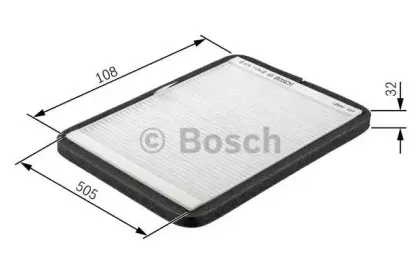 1 987 432 018 BOSCH Фильтр, воздух во внутренном пространстве 1 987 432 018 BOSCH Фильтр, воздух во внутренном пространстве