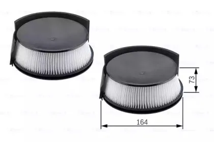 1 987 432 104 BOSCH Фильтр, воздух во внутренном пространстве 1 987 432 104 BOSCH Фильтр, воздух во внутренном пространстве