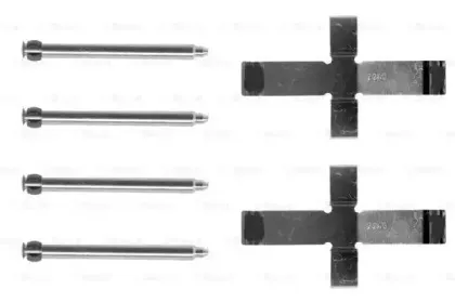 1 987 474 091 BOSCH Комплектующие, колодки дискового тормоза 1 987 474 091 BOSCH Комплектующие, колодки дискового тормоза